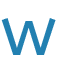 w