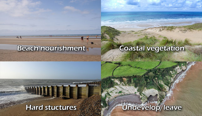 Ways to stop coastal erosion