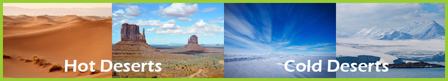 Types of desert
