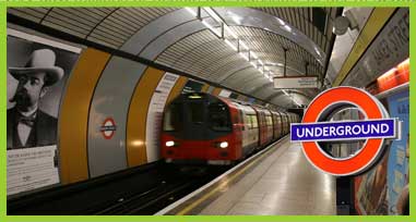 London underground train