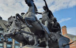 Boudica statue in London