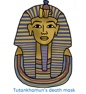 Tutankhamun's death mask
