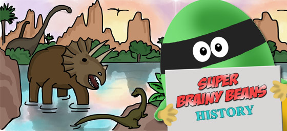 Dinosaur games online - History at Super Brainy Beans