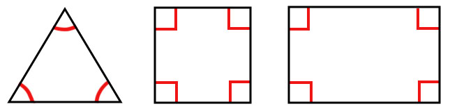 Angles in shapes