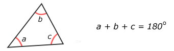 Angles in a triangle