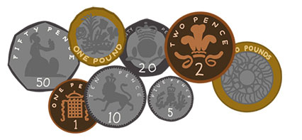Money coins