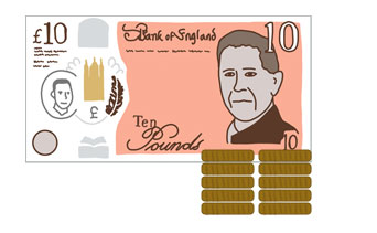 Value of £10