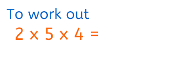 Multiplying three numbers