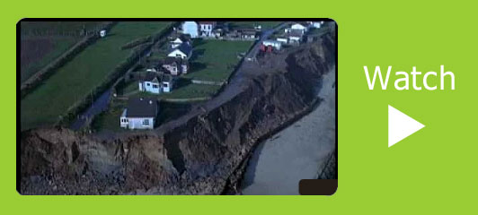 What is coastal erosion video