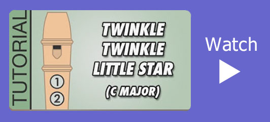 Learn to play the recorder video