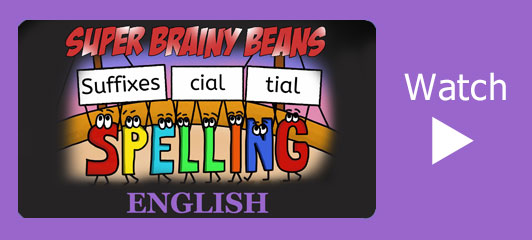 Suffixes cial & tial video