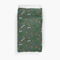 Dinosaur Footprints kids duvet cover Dinosaur Footprints kids duvet cover
