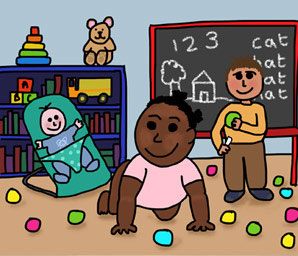 Entertaining babies & toddlers